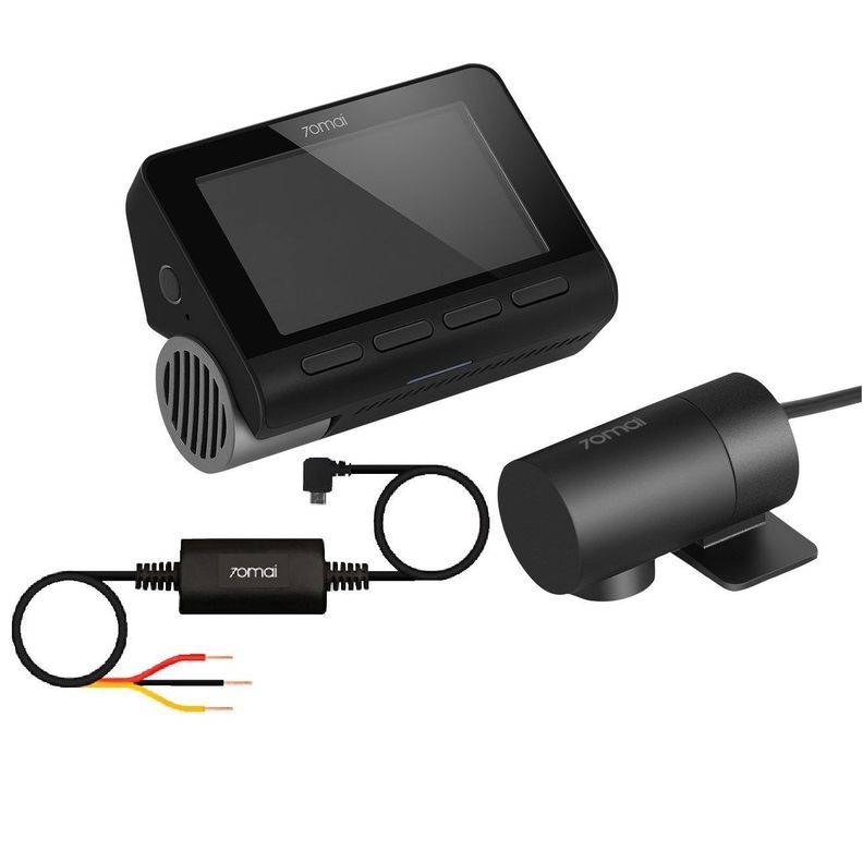 Cámara para auto 4k 2160P + Cámara Trasera 70mai A800S-1 + Set de Cableado-2