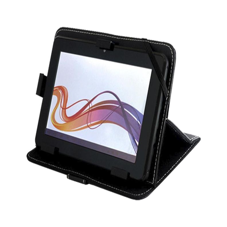 Funda Protectora Para Tablet 10 Pulgadas Eco Cuero Negra-0