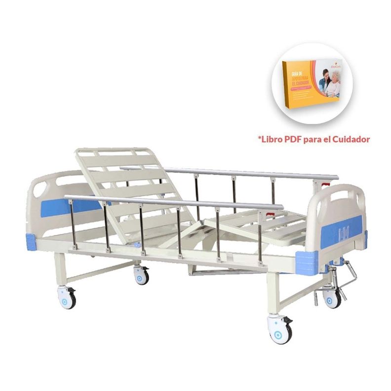 Cama Clínica Manual 2 Posiciones con Baño-0