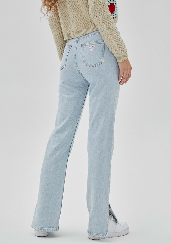 Jeans Guess Go J Balvin Slit Wash Pants Celeste-2