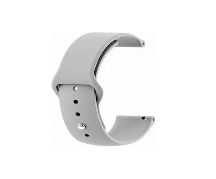 Correa Boton Compatible Huawei Gt/gt2/gt3 46mm 22mm Gris-0