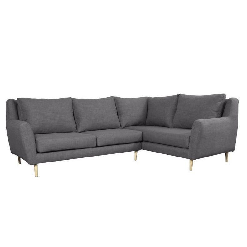 Seccional Lenora Felpa Gris-1