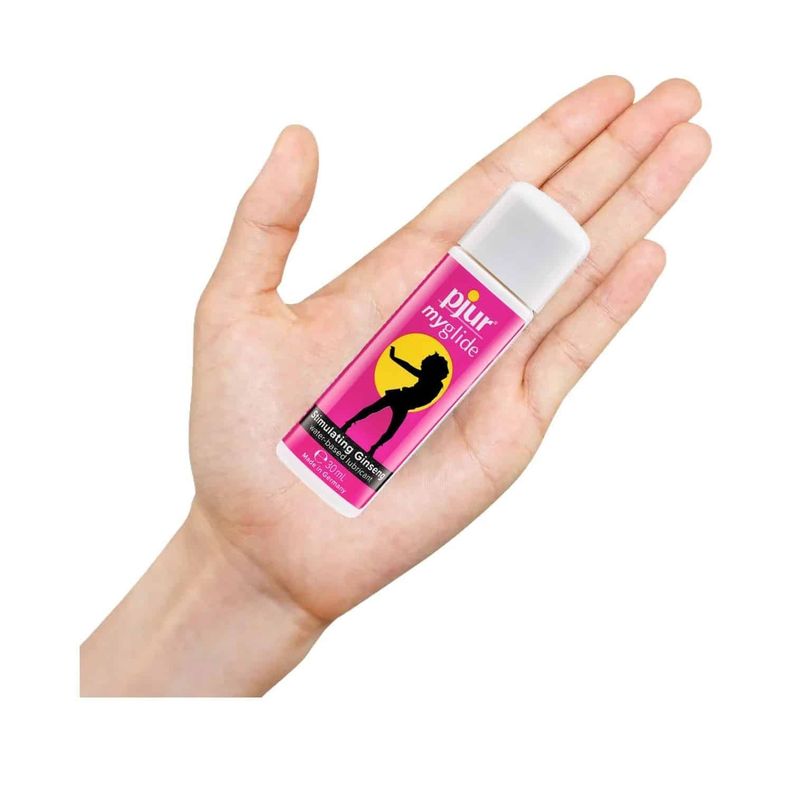 LUBRICANTE PJUR MYGLIDE PARA MUJERES, CON GINSENG 30ML-1