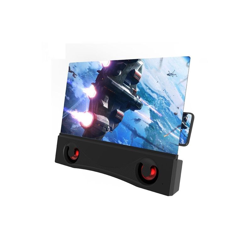 Ampliador Lupa Pantalla Celular Con Parlantes Bluetooth - PuntoStore-0