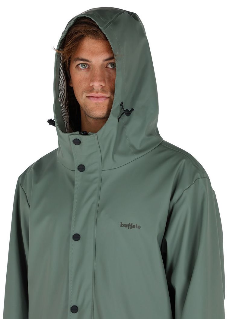 Chaqueta Impermeable Raincoat Verde Hombre-3