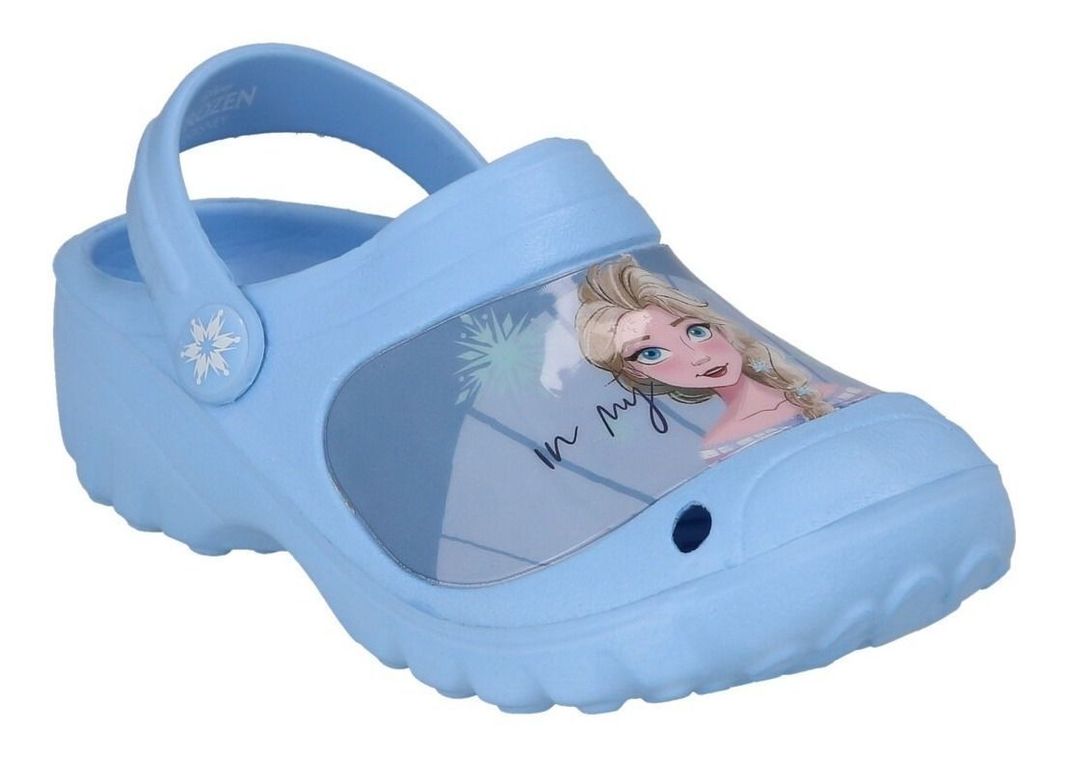 Chala Infantil Clogs Frozen Nuevo Original Disney-1