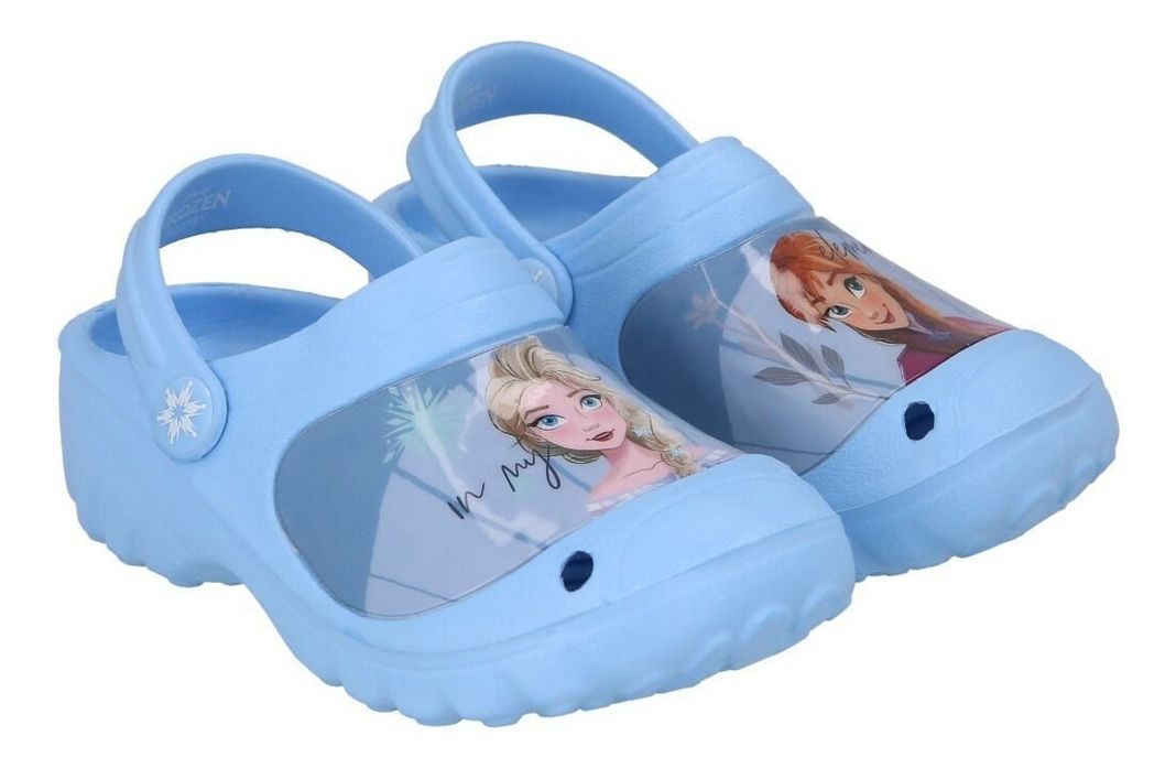 Chala Infantil Clogs Frozen Nuevo Original Disney-0