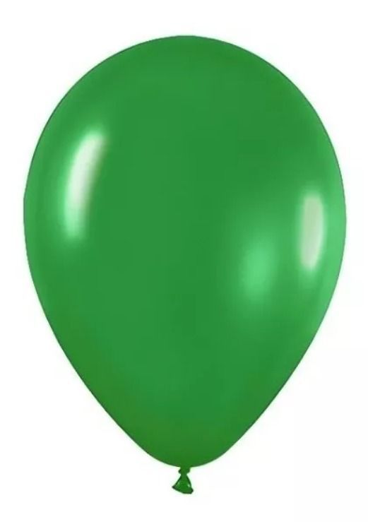 25 Set De Cumpleaños Globos Cumpleaños Globo Verde-1