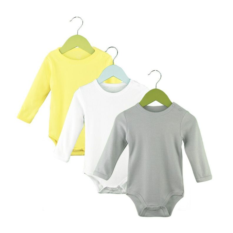 Set de 3  Bodys de Algodón para Bebé Unisex Pumucki-0