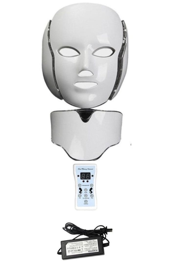 Mascara Led Con Cuello 7 Colores-2