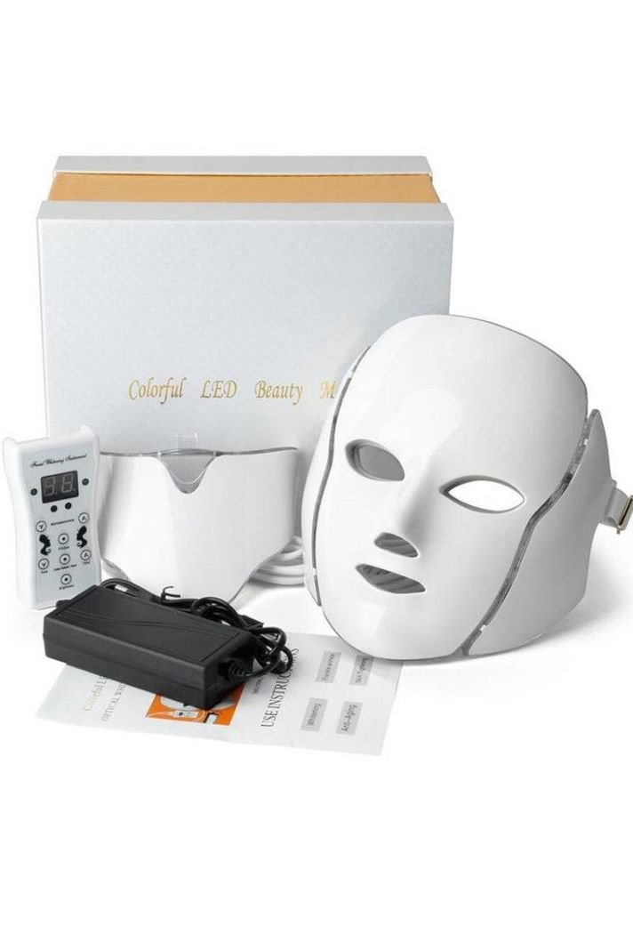 Mascara Led Con Cuello 7 Colores-1