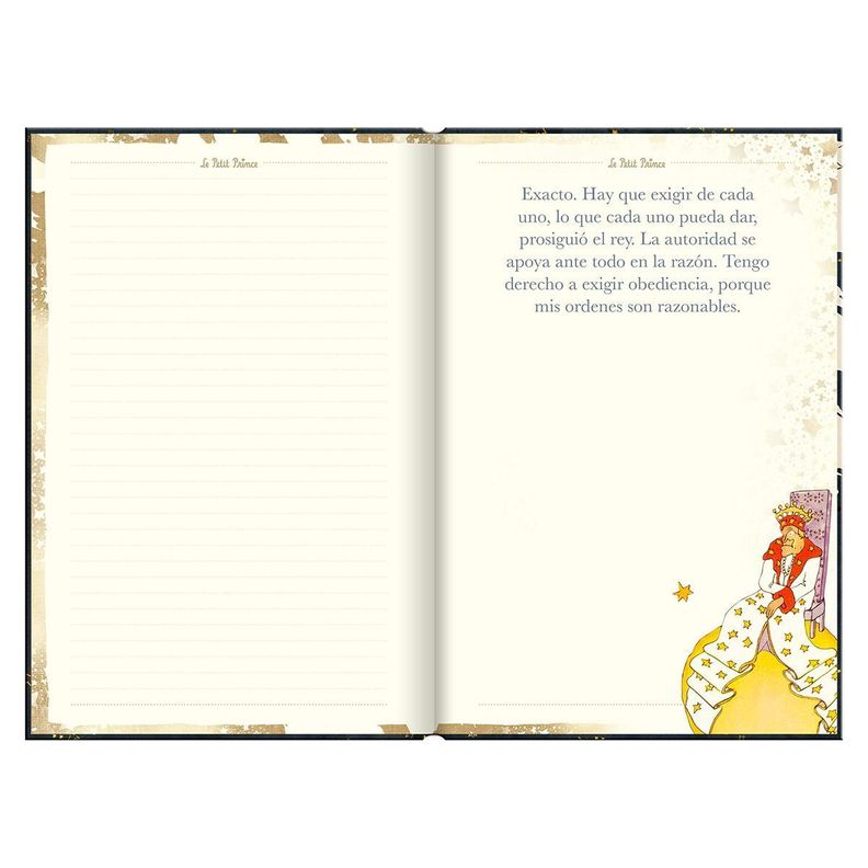 Agenda Le Petit Prince Lo Esencial No Se Ve Sem Vista 2023-3