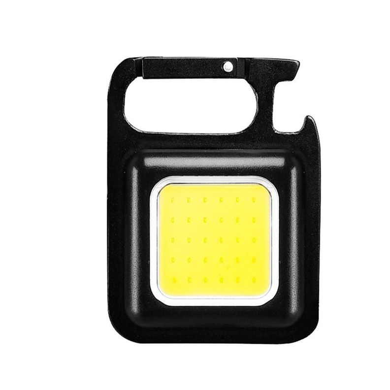 Linterna Led Recargable Destapador Llavero Gancho-2
