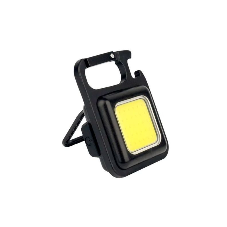 Linterna Led Recargable Destapador Llavero Gancho-3