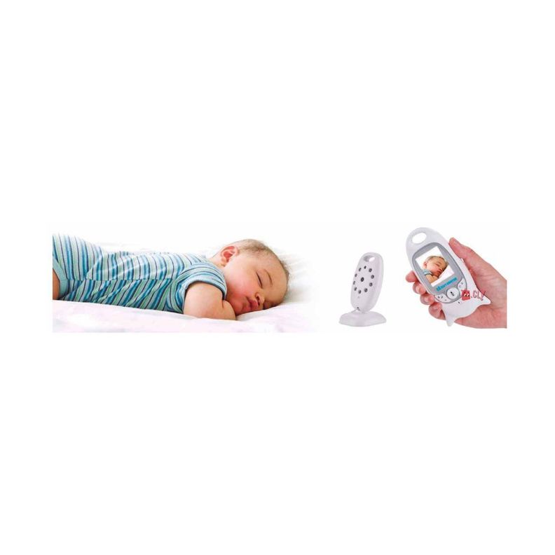 Cámara Con Monitor Para Bebes Audio Y Visión Nocturna - PuntoStore-1