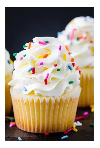 Pack X2 Moldes Silicona Moldes Cupcake Molde 6 Cavid Muffin (X2-ROS-110664)-4