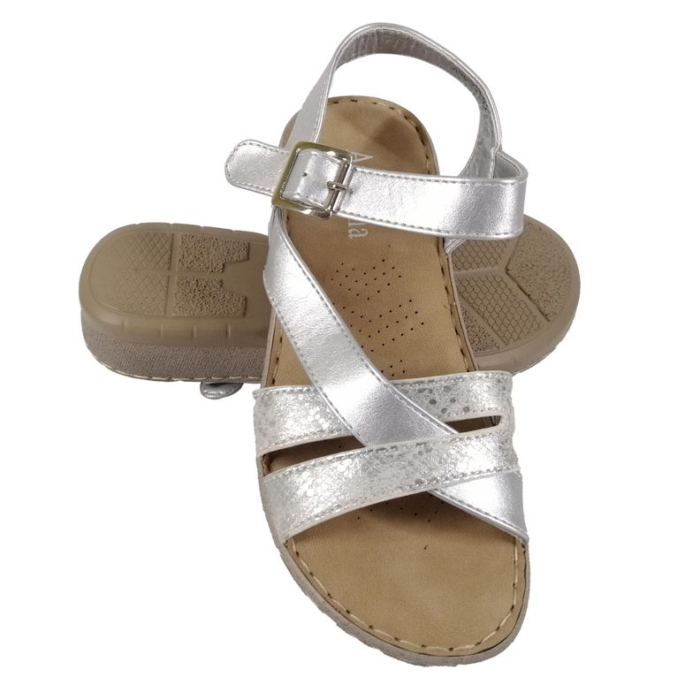 Sandalias de Mujer 905 Plateado-3