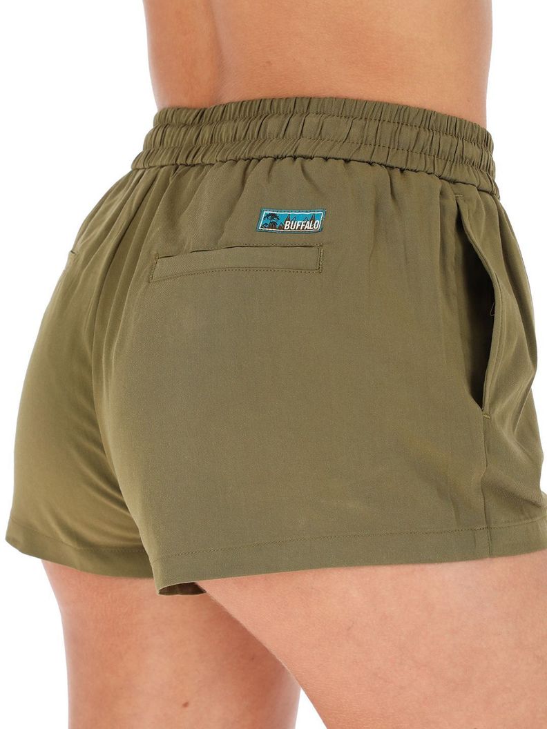 Short Buffalo Militar Mujer-3