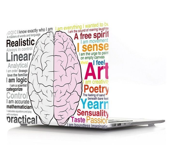 Carcasa compatible con Macbook Air 13 a1466 Brain 2-0