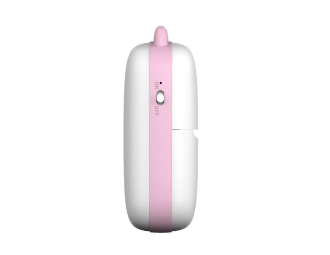 Mini Impresora Térmica Portátil Bluetooth Gatito + 1 Rollo Rosado-2