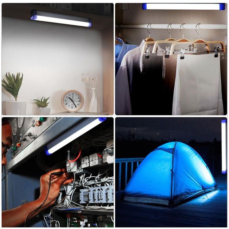 Lampara Emergencia Portatil Recargable Led 40w-4