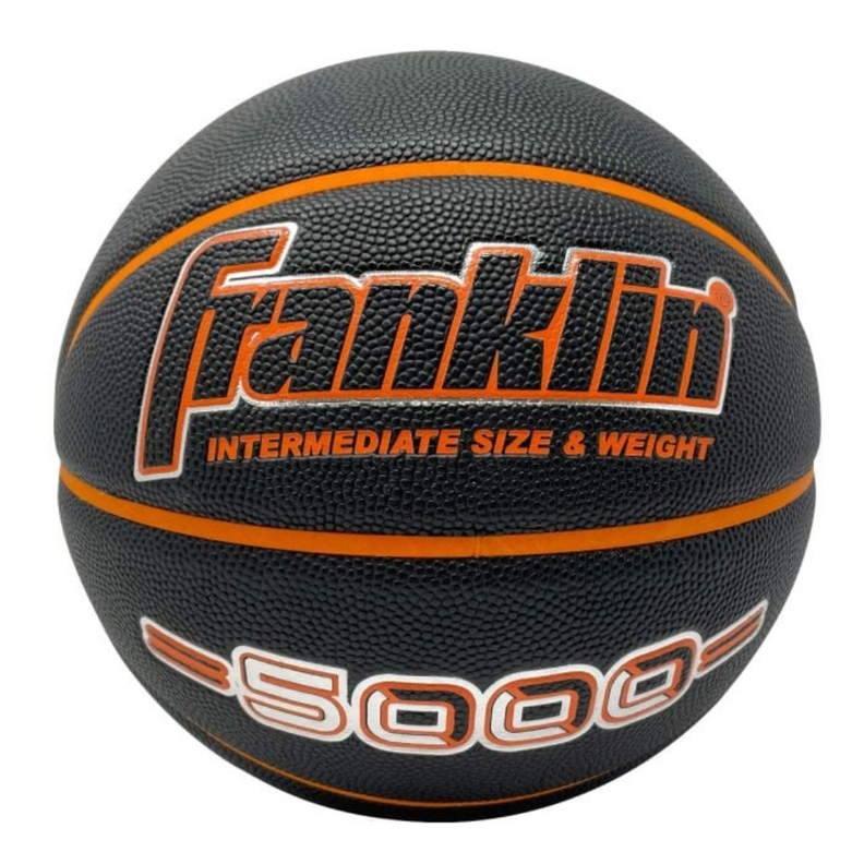 Balón Basketball 5000 Negro Naranja Tamaño 6-0