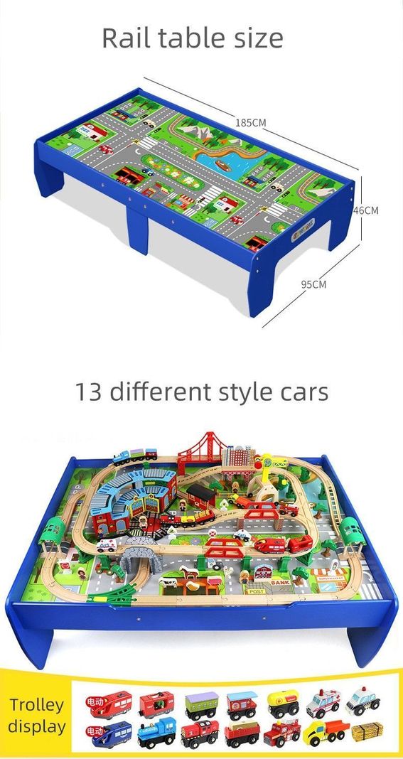 Mini Ciudad  Educativa 168 piezas 185x95-1