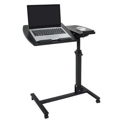 Escritorio Plegable con Ruedas para Laptops Tablets -1