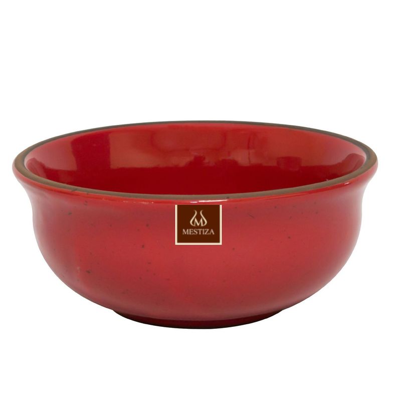 Set de Bowls Mestiza Rojo Fuego-1