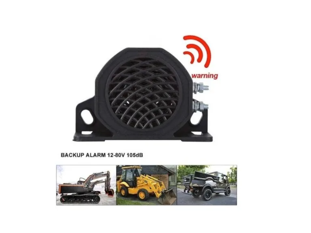 Alarma Sirena Retroceso Bocina 12 / 24v Auto Camion -3