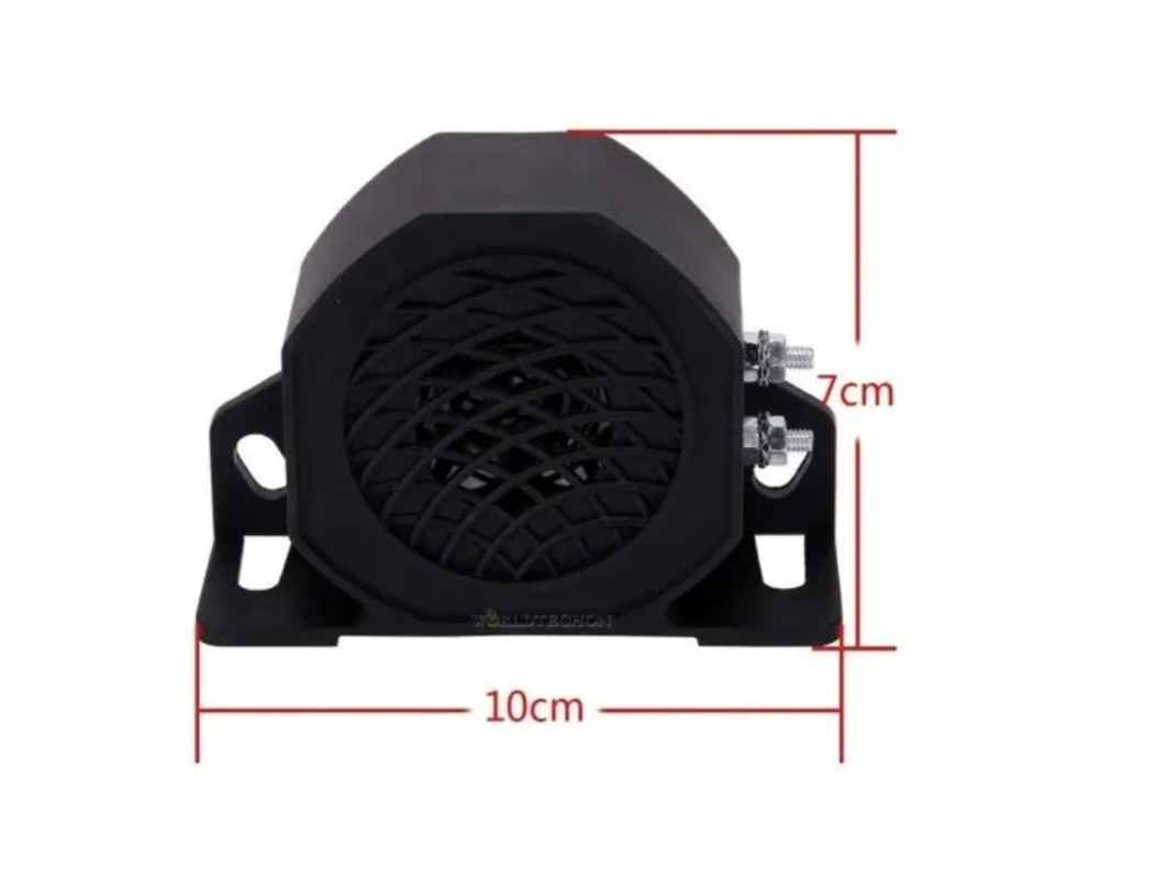 Alarma Sirena Retroceso Bocina 12 / 24v Auto Camion -2