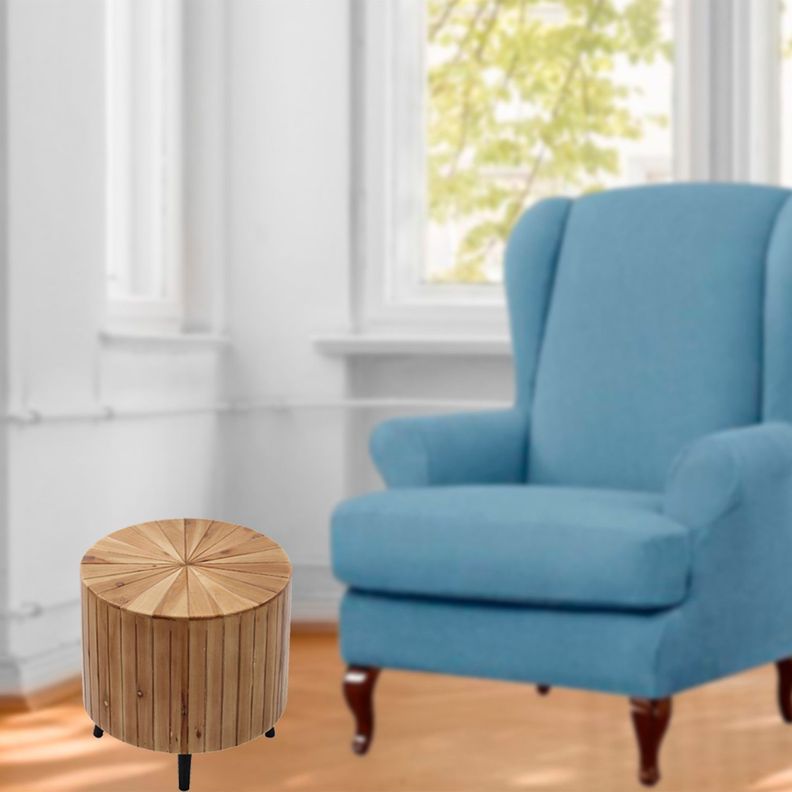 Mesa Lateral Decorativa Aspen Mediana 40 X 41 Cms.-3