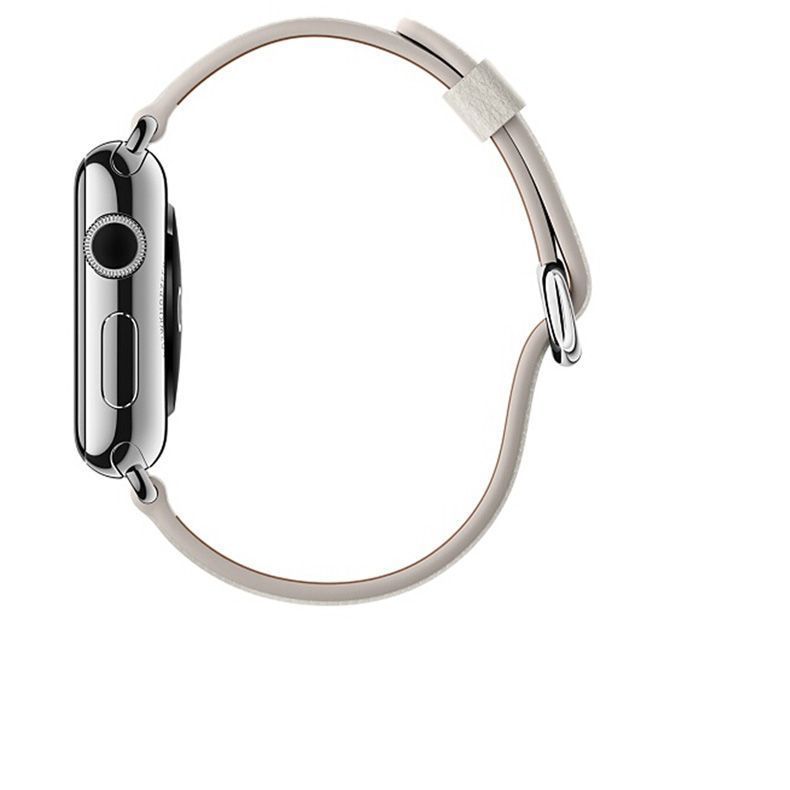 Correa Cuero Compatible Iwatch Apple Watch Naranja 38-40-41MM-2