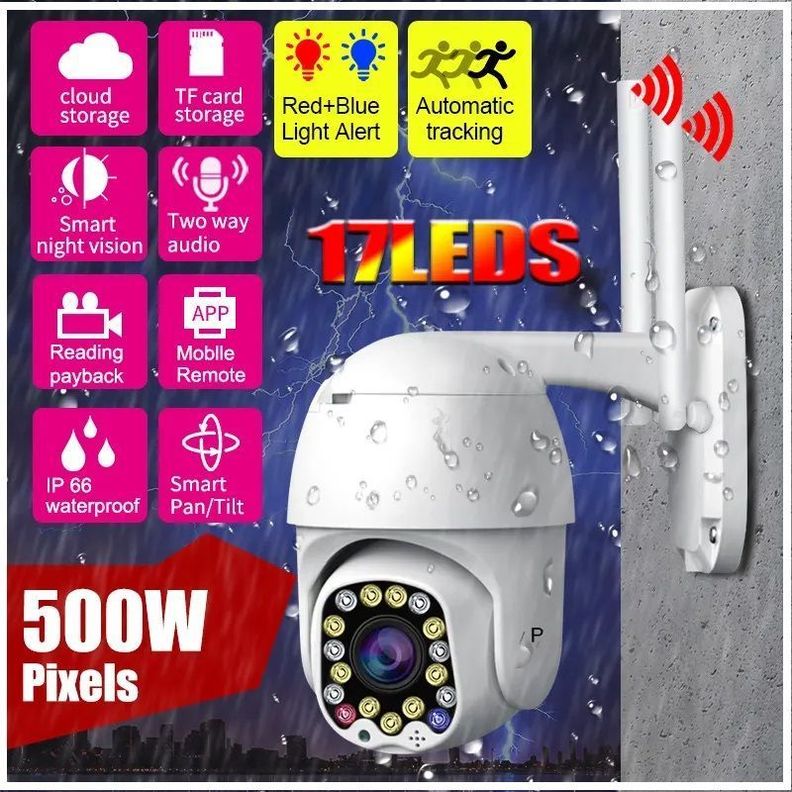 Cámara Inteligente WIFI Outdoor motorizada Full HD-1