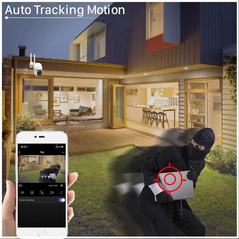 Cámara Inteligente WIFI Outdoor motorizada Full HD-6