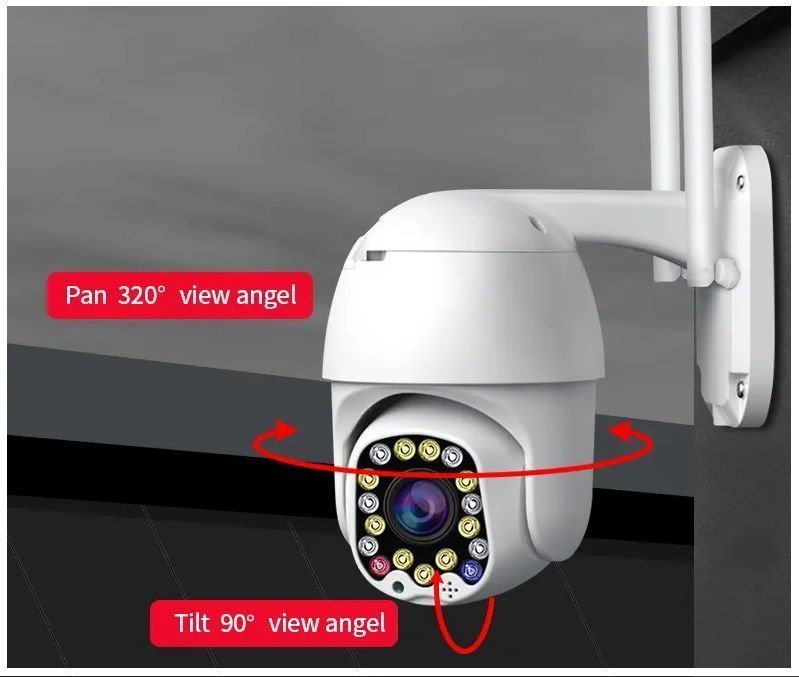 Cámara Inteligente WIFI Outdoor motorizada Full HD-4