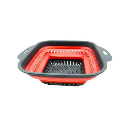 COLADOR PLEGABLE DIFERENTES COLORES - ROJO-0