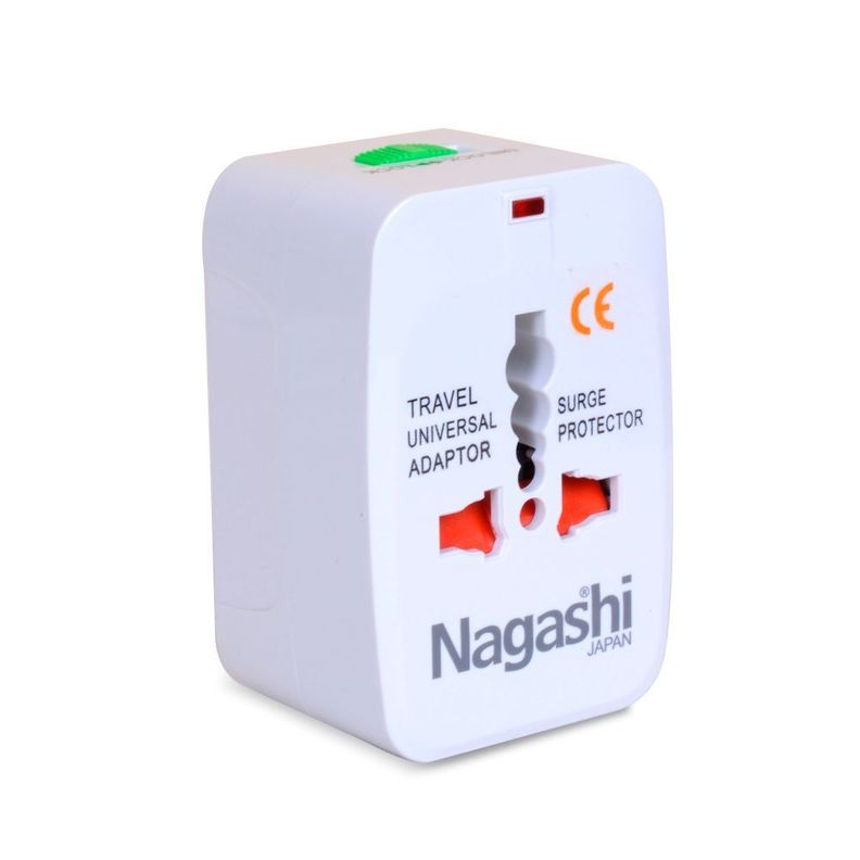 ADAPTADOR ENCHUFE VIAJERO (UNIVERSAL) NAGASHI-0