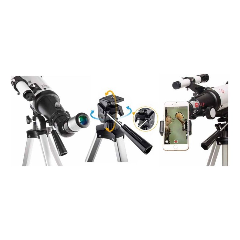 Telescopio Astronómico Lente 70mm Con Trípode - PuntoStore-1