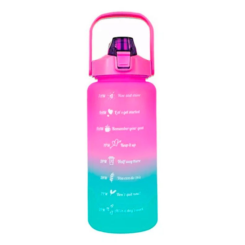 Pack 2 Botellas Agua Motivacionales De 2 Litros Y 900 Ml-1