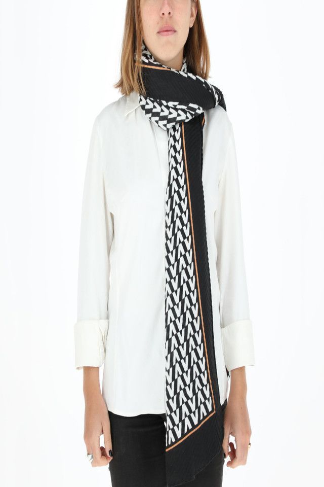Pañuelo Geometric Negro i-D