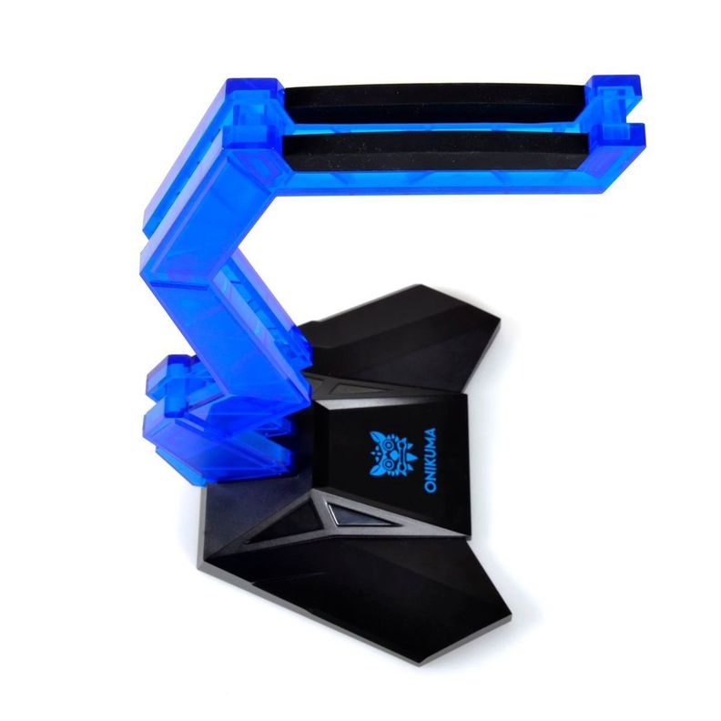 Soporte Base Stand Porta Audífonos Headset Gamer Onikuma Azul-3
