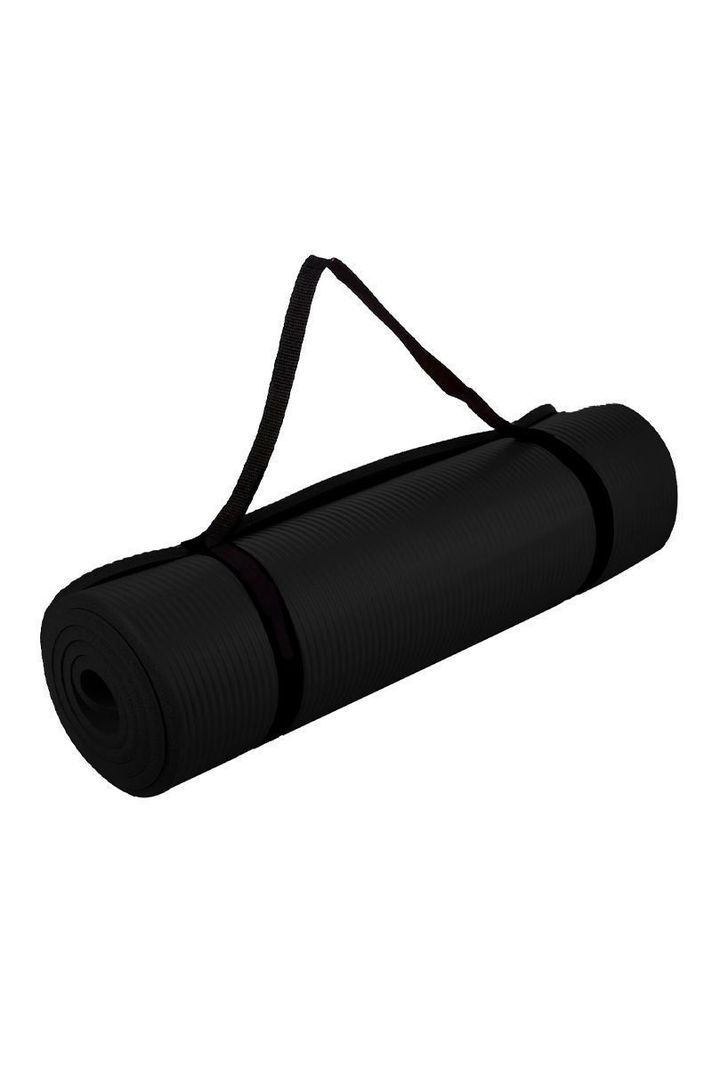 Mat Multifuncional 15mm Yoga Ejercicios Negro-0