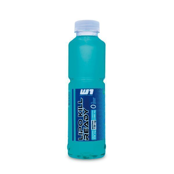 12 Botellas Lipo 250mg cafeína Blue Razz 500cc-0