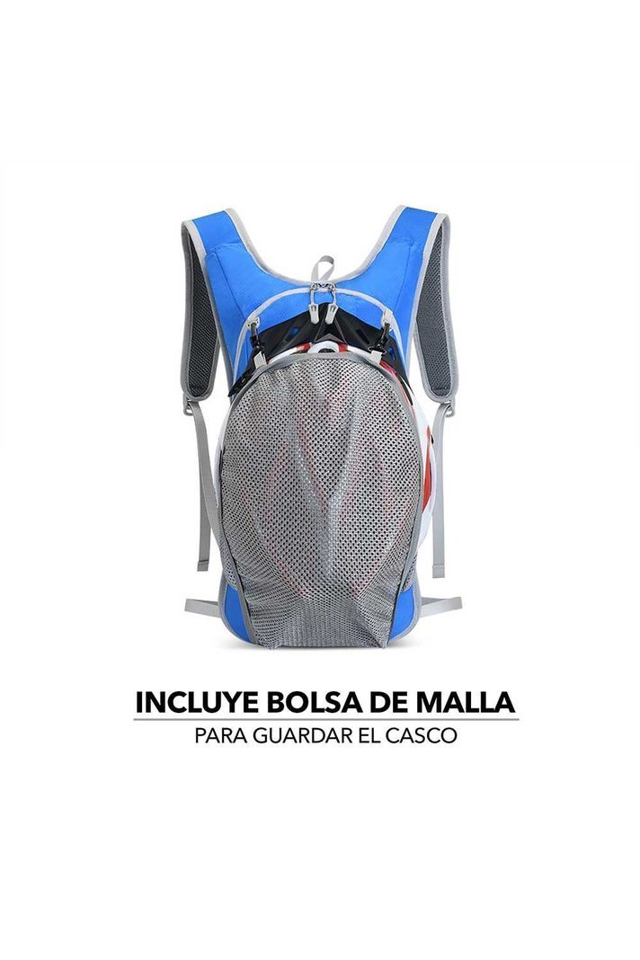 Mochila de Hidratación 7L Outdoor Azul-4