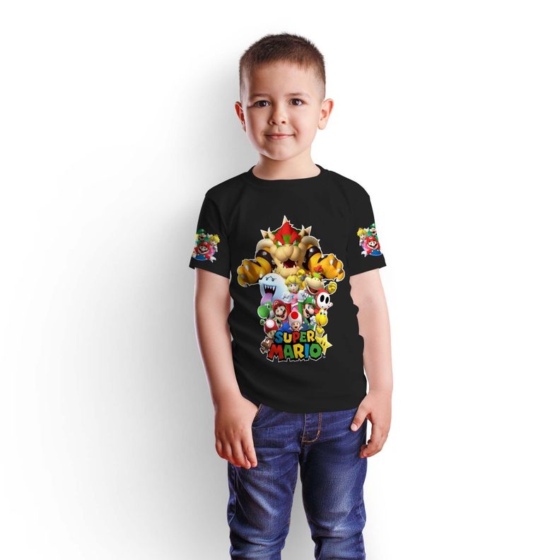 Polera Super Mario Bros D10-0