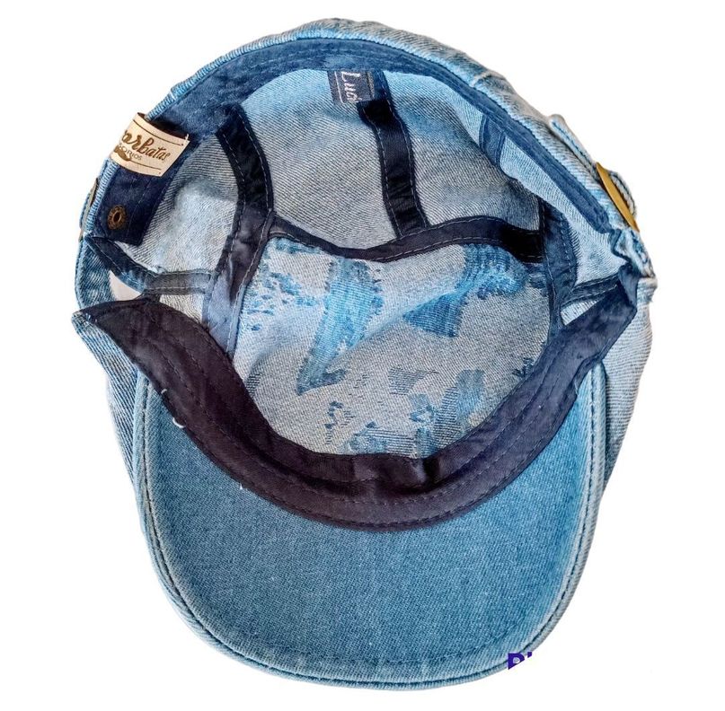 Boina hombre jeans algodon-1