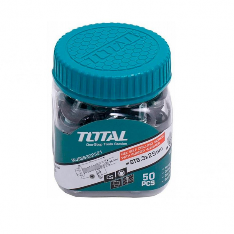 Tornillo Autoperforante Her 50PCS Total WJSS6302521-0