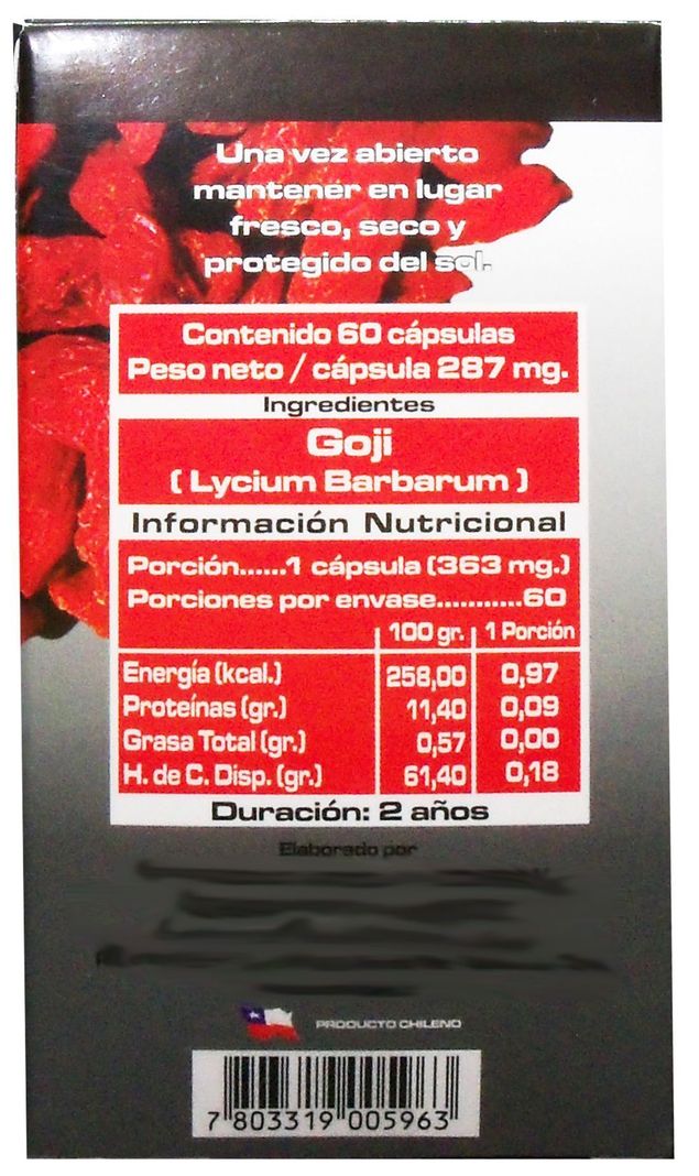 3 X AURA VITALIS GOJI 287 MG 60 CAPSULAS-3