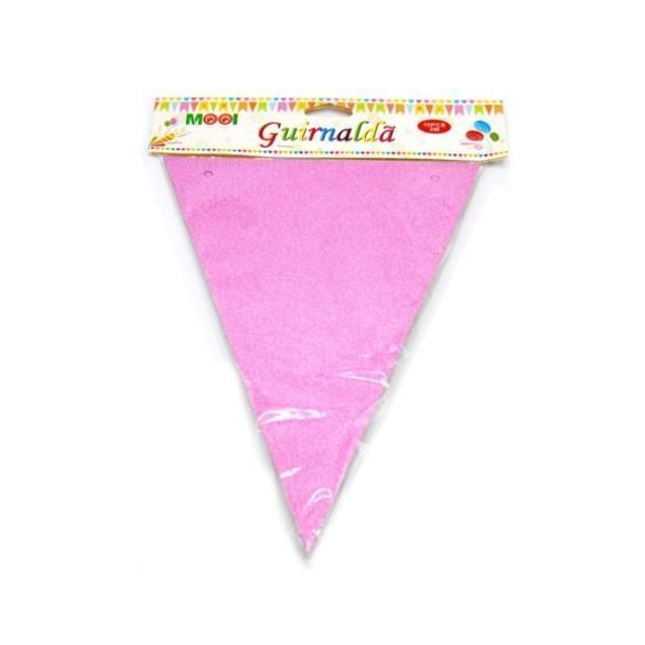 Guirnaldas - Rosado Brillante 10pcs - 3 Metros-0